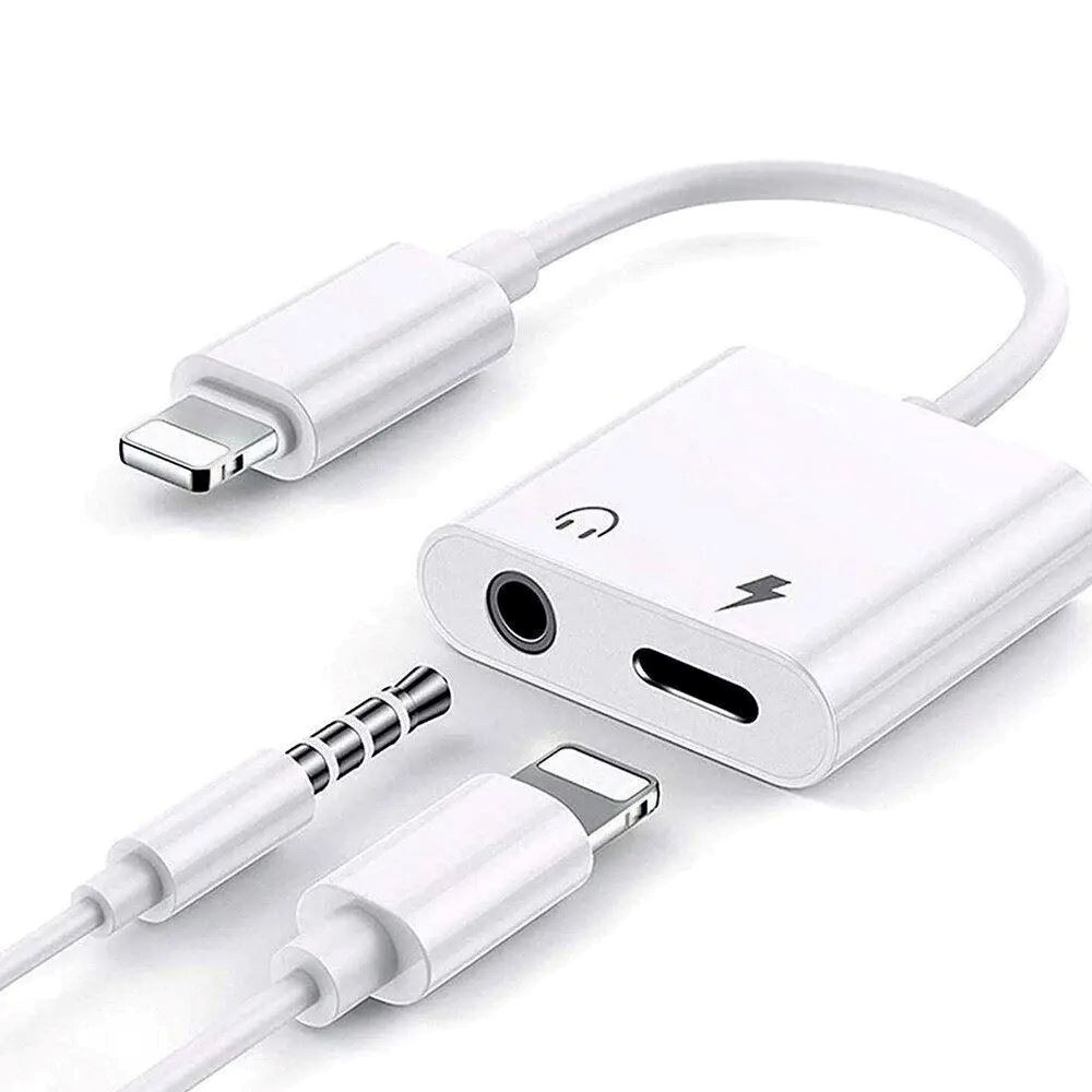 Adaptador Conector XO-NB172B Lightning a Lightning - Jack 3.5 mm